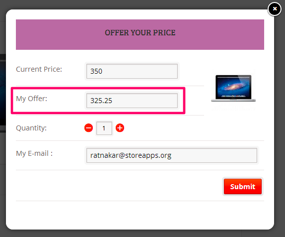 WooCommerce name your price plugin
