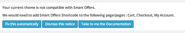 Smart Offers is compatible with my Theme