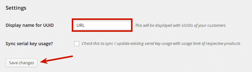 What is Display Name for UUID