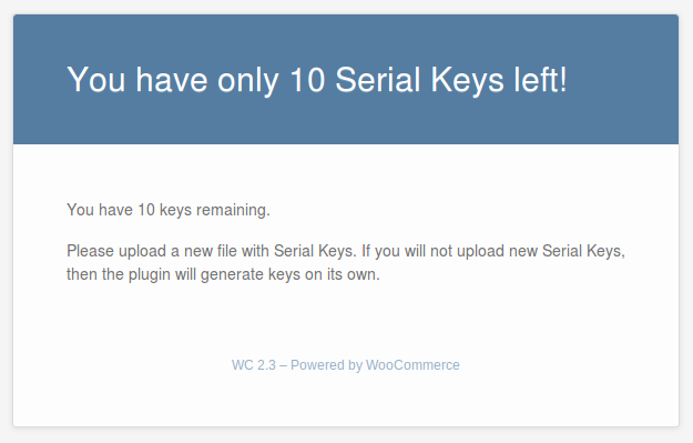 How to Import Serial Keys from CSV file