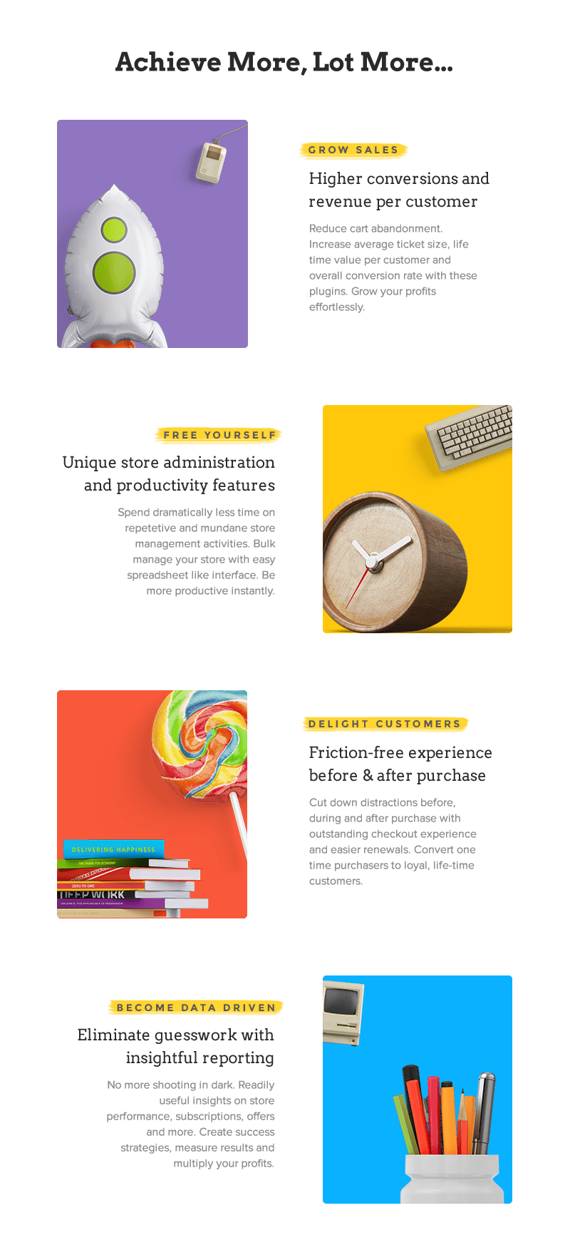 Achieve a lot more for yourself with these plugins