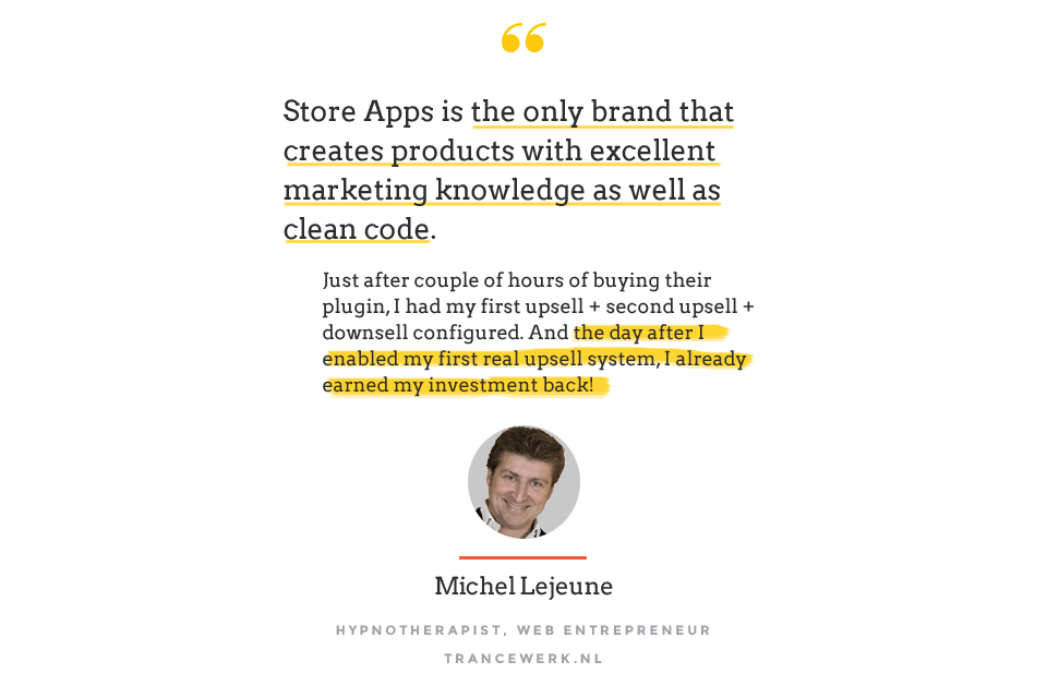 StoreApps review from Michel of Transwerk
