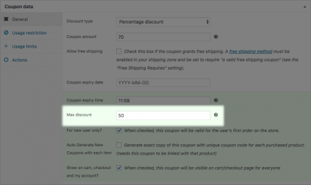 43 get coupon amount woocommerce
