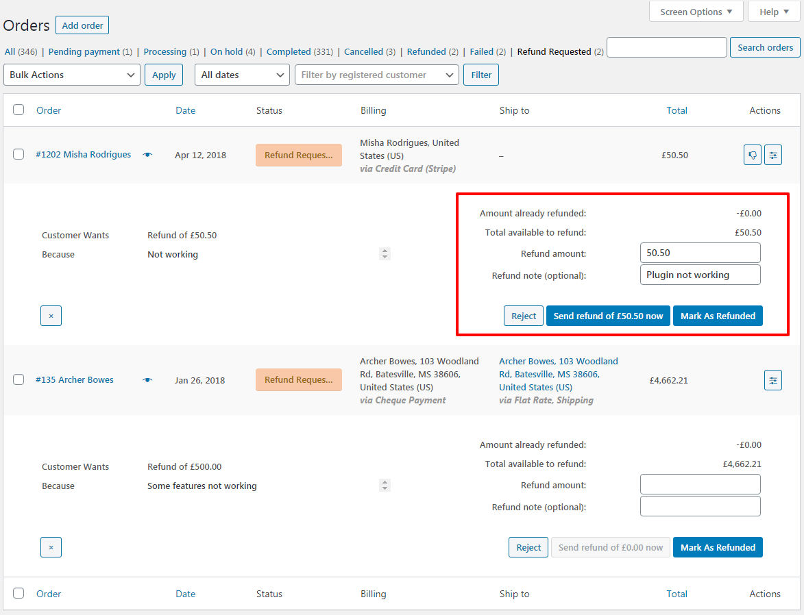 Manage refunds with WooCommerce Smart Refunder plugin