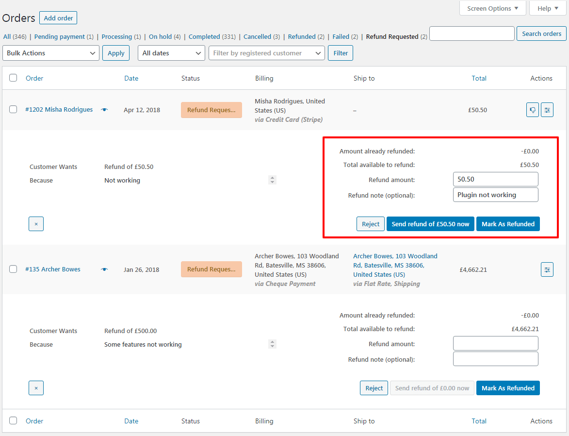 storeapps woocommerce refund plugin - smart refunder