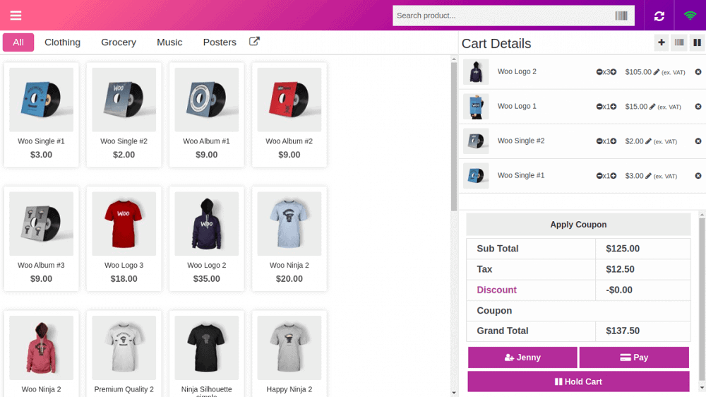 Point of Sale System for WooCommerce