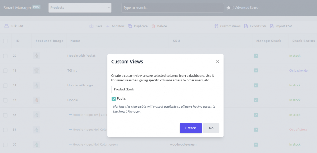 How to Create Excel-Like Custom Views / Segmented Views - StoreApps