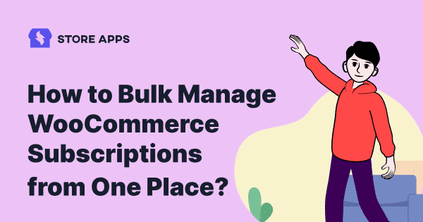 WooCommerce manage subscriptions from one place