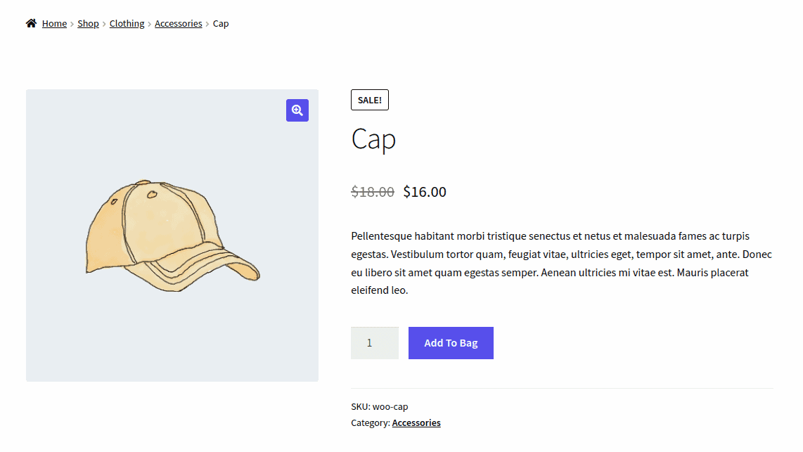 customize add to cart button text
