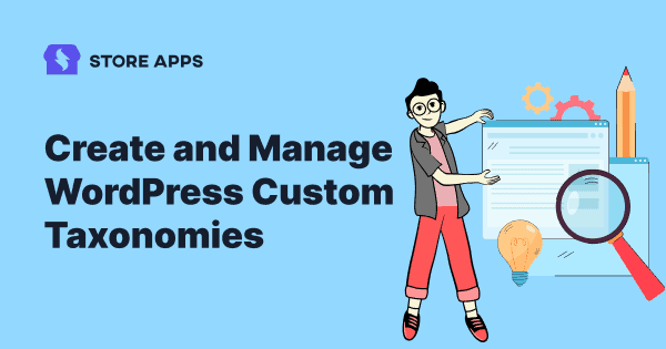 WordPress custom taxonomies blog featured image