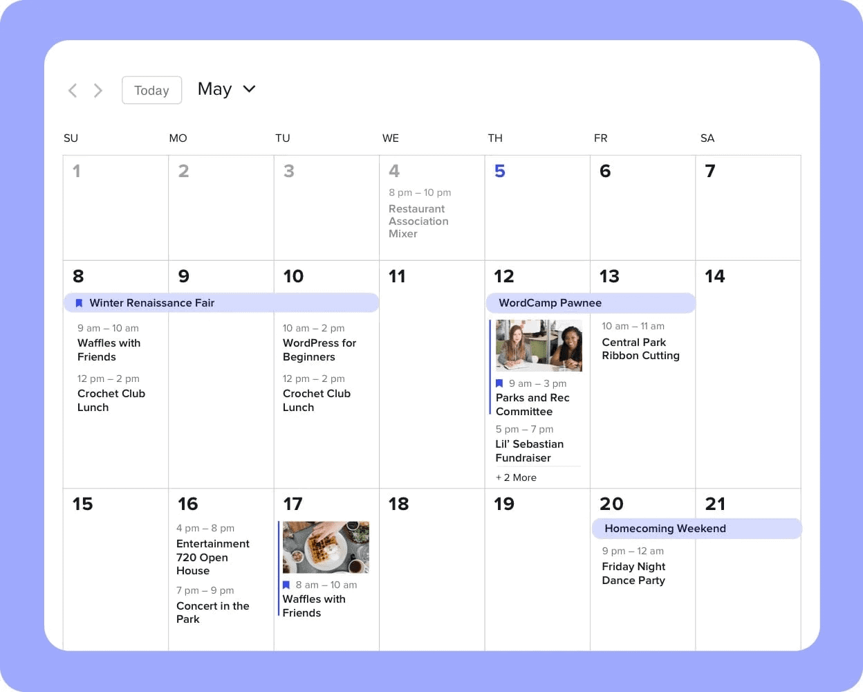 The Events Calendar