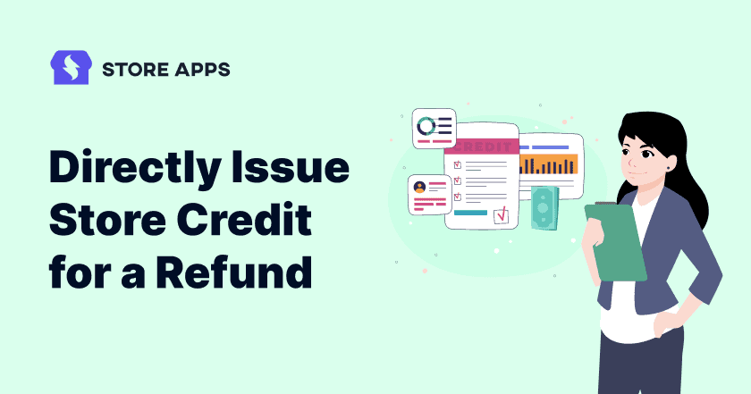 WooCommerce store credit refund