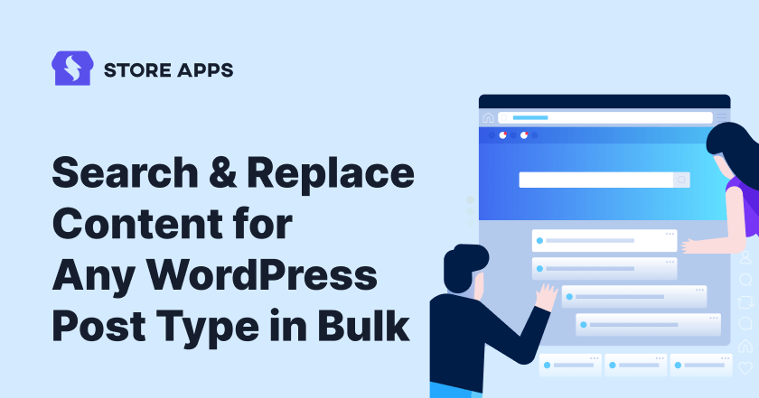 search and replace content for any WordPress post type