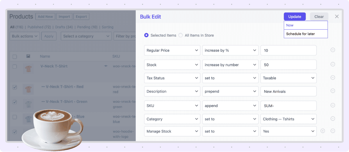 buk edit WooCommerce orders and export