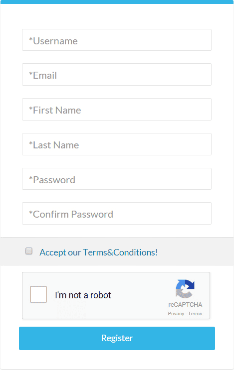 ultimate affiliate pro registration form
