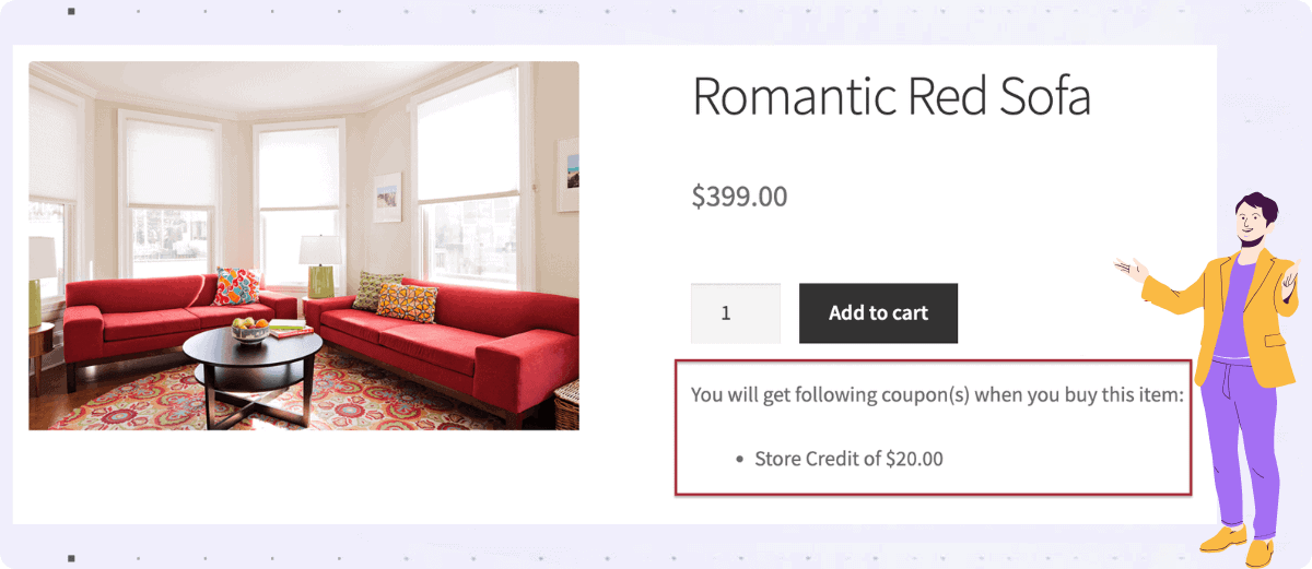 WooCommerce next order coupon