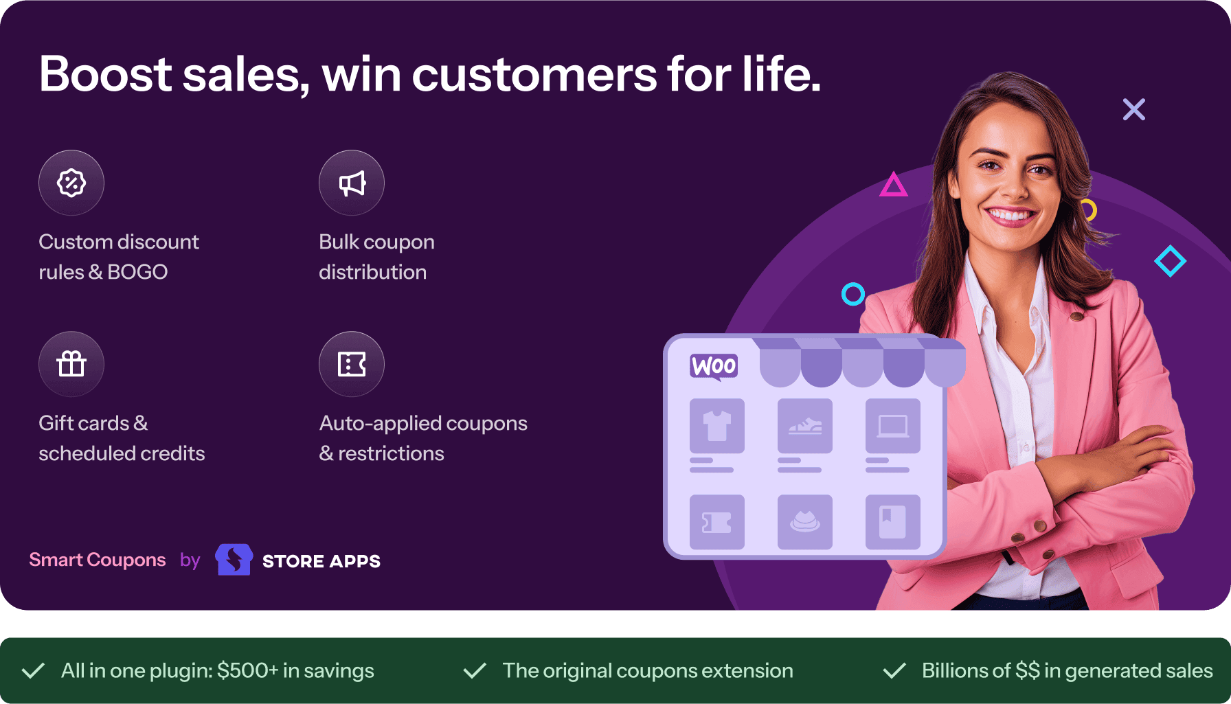 WooCommerce by Smart Coupons hero