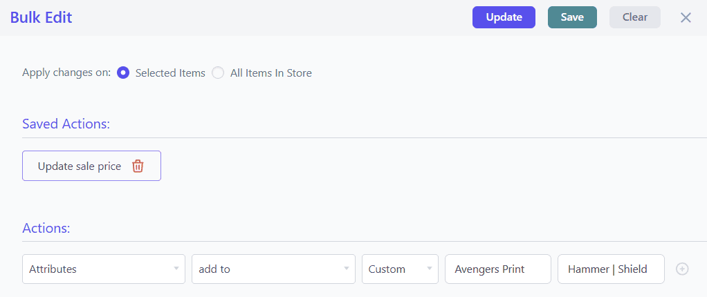 add custom attributes to products in bulk in WooCommerce