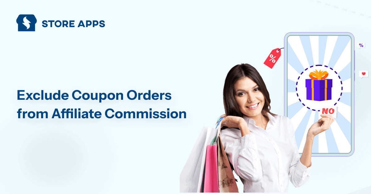 exclude coupon orders from affiliate commission cover
