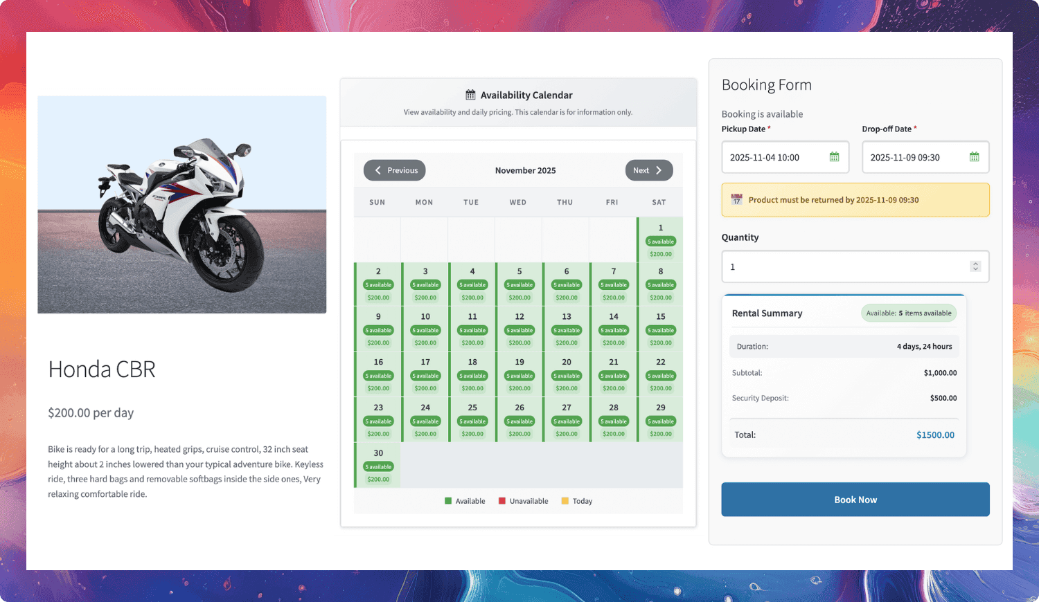 smart rentals and bookings for woocommerce hero
