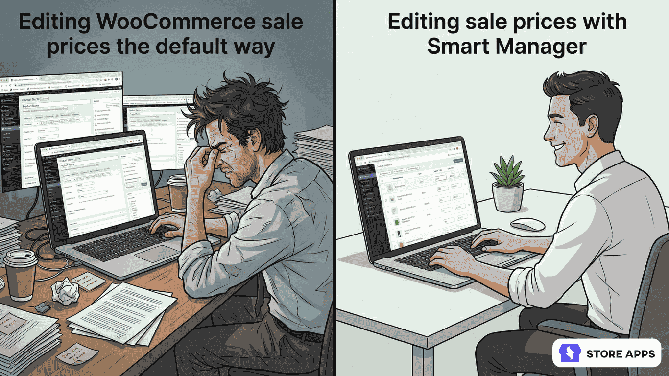 Smart Manager bulk edit difference