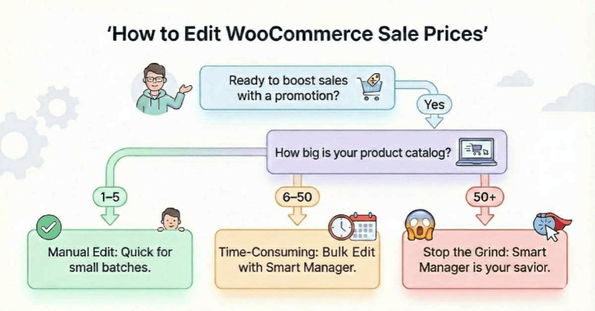 Smart Manager bulk edit flowchart