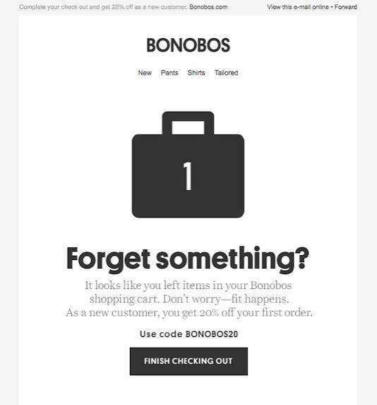 Abandoned cartcoupons