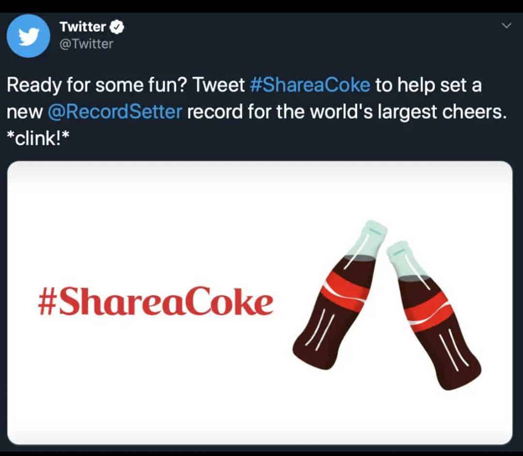 Social media challenge coupons