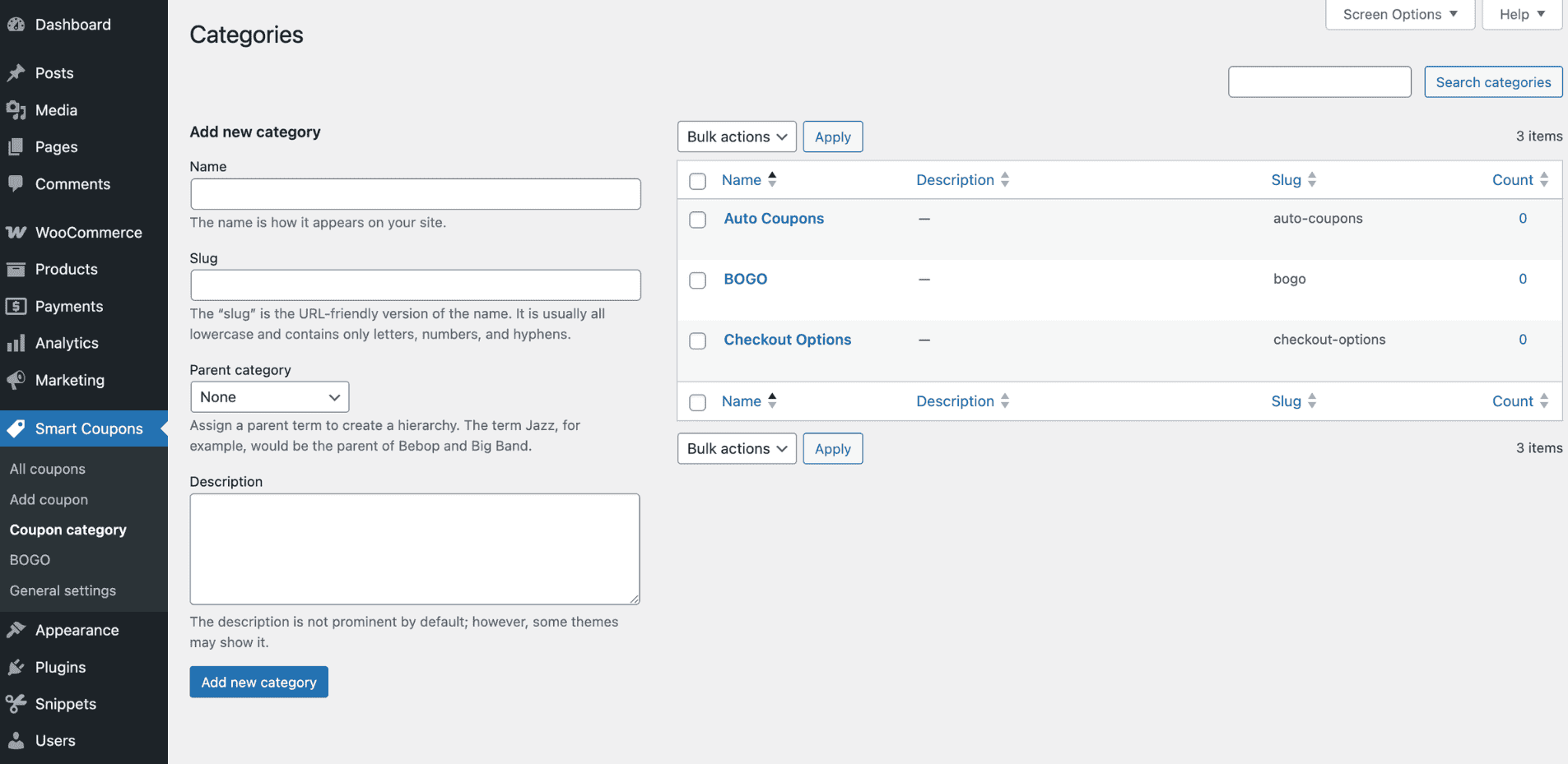 webtoffee coupons plugin coupon category feature