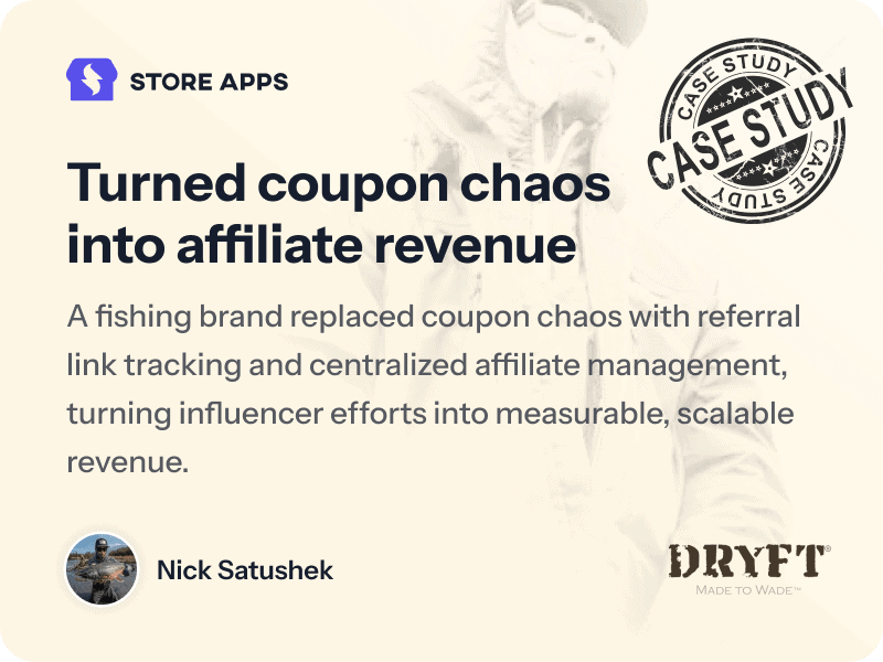 affiliate for woocommerce dryft case study