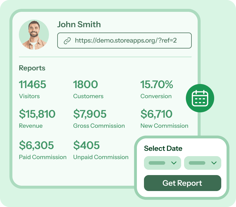 affiliate for woocommerce dedicated dashboard for affiliates