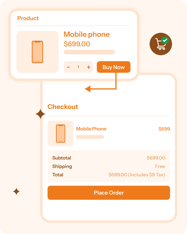 StoreApps Cashier direct checkout