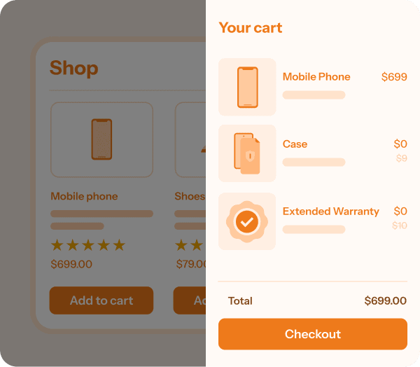 StoreApps Cashier side cart