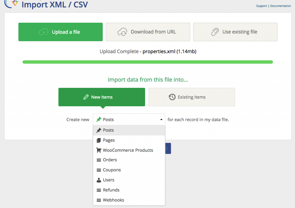 Wp-all-import-dashboard